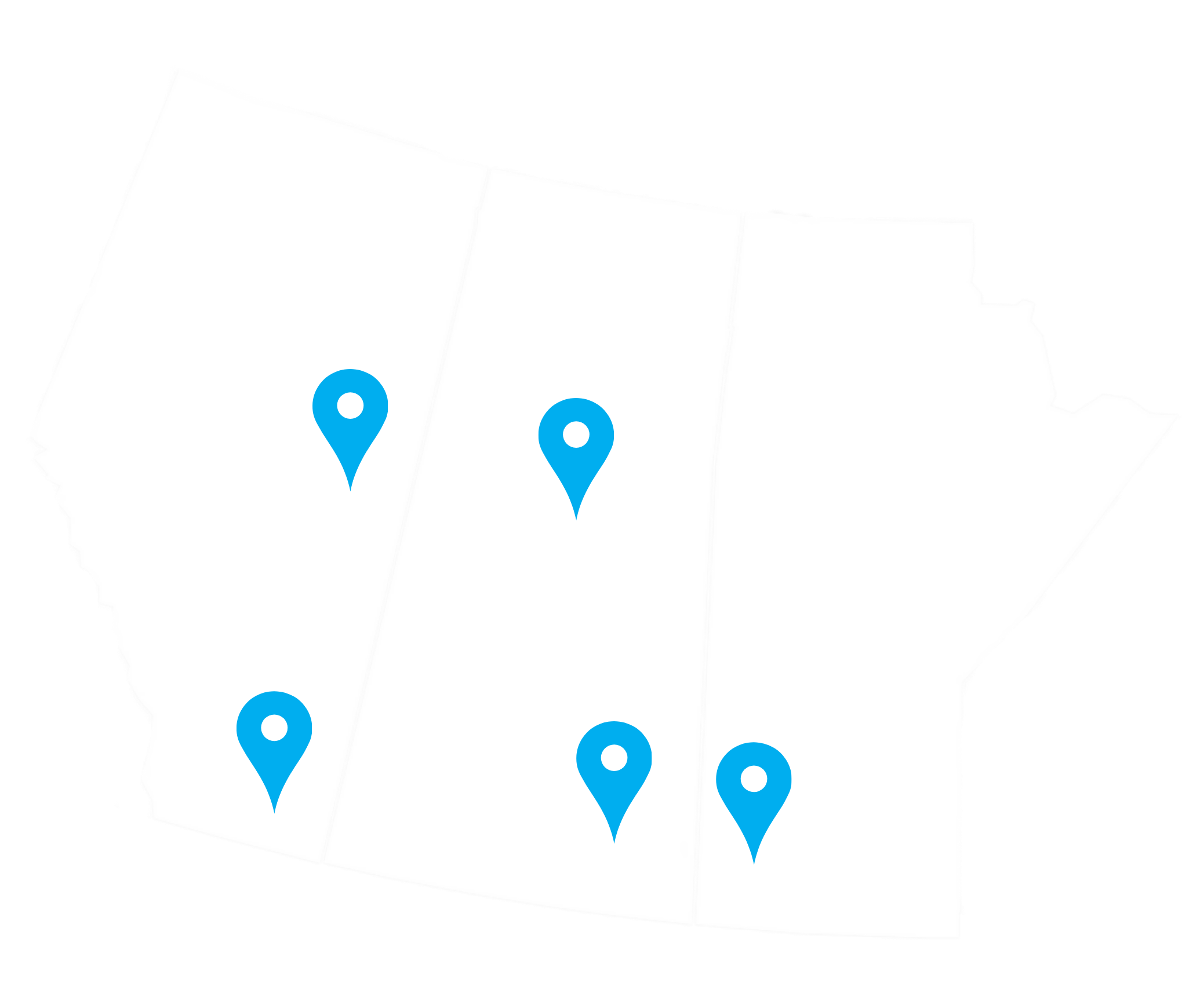 Map of Prairie Provinces
