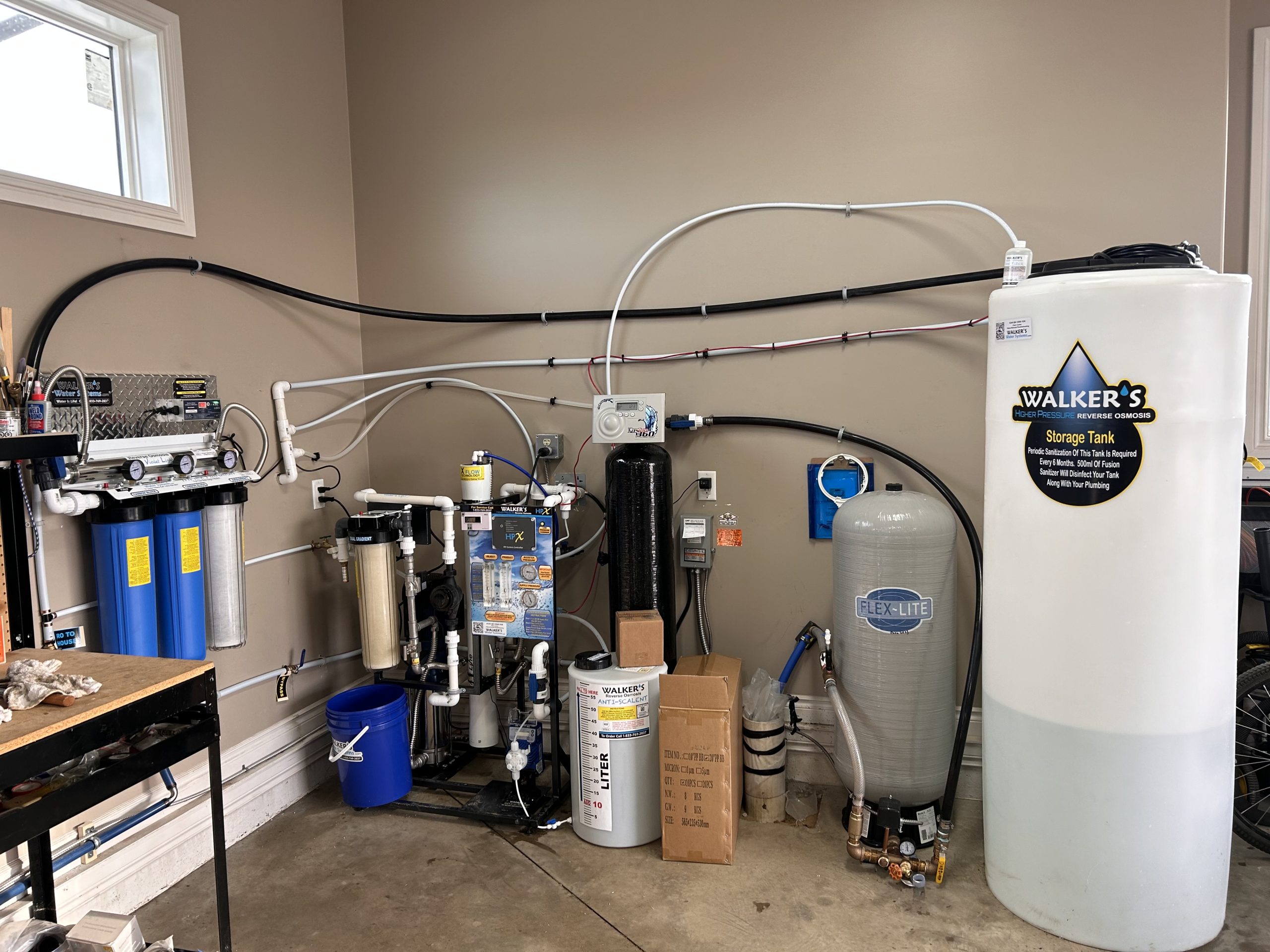 Water treatment system installed in Ardrossan, Alberta