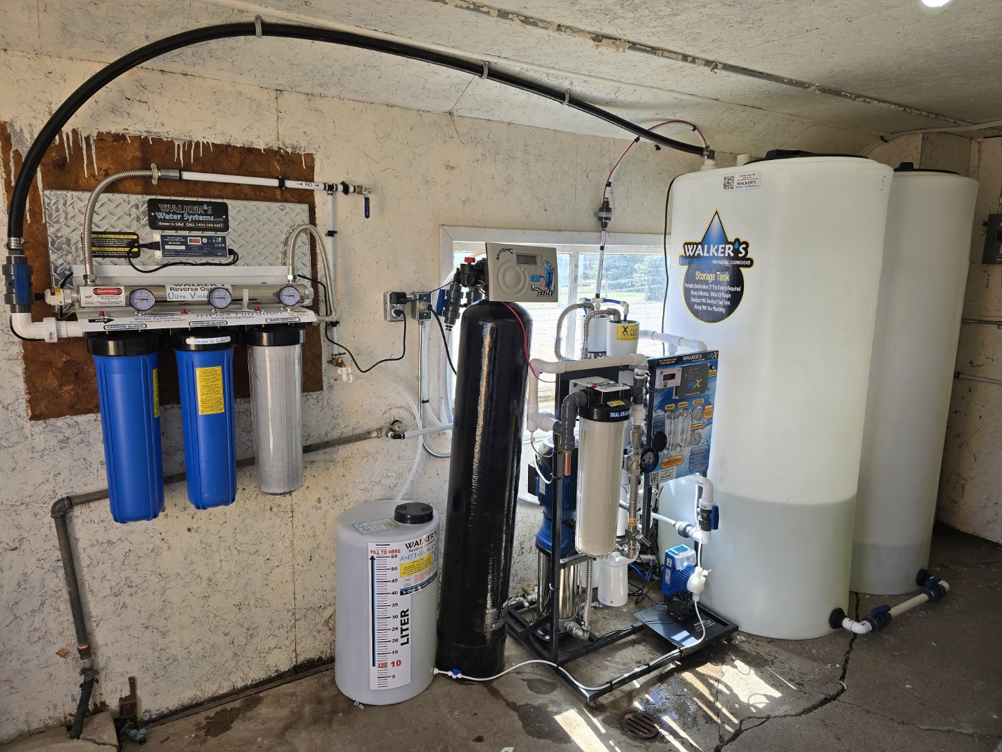Water treatment system installed in Beiseker, Alberta