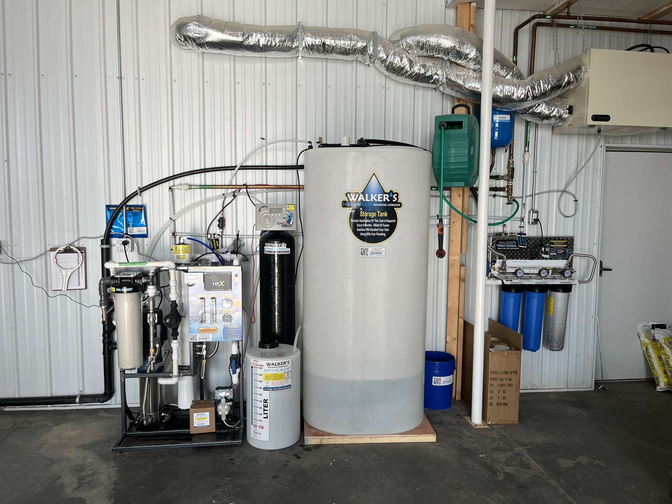Water treatment system installed in Carnduff, Saskatchewan