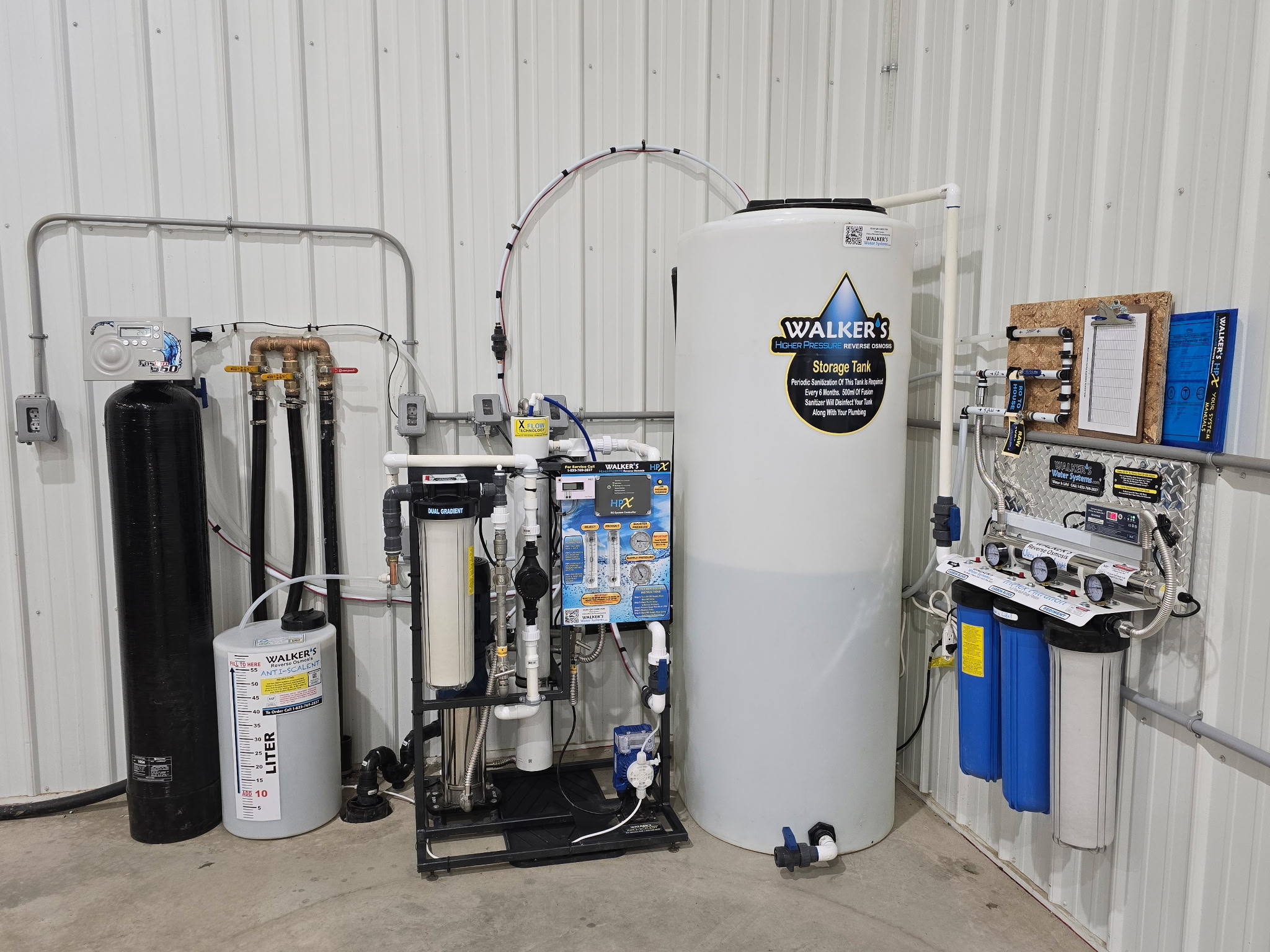 Water treatment system installed in Frontier, Saskatchewan
