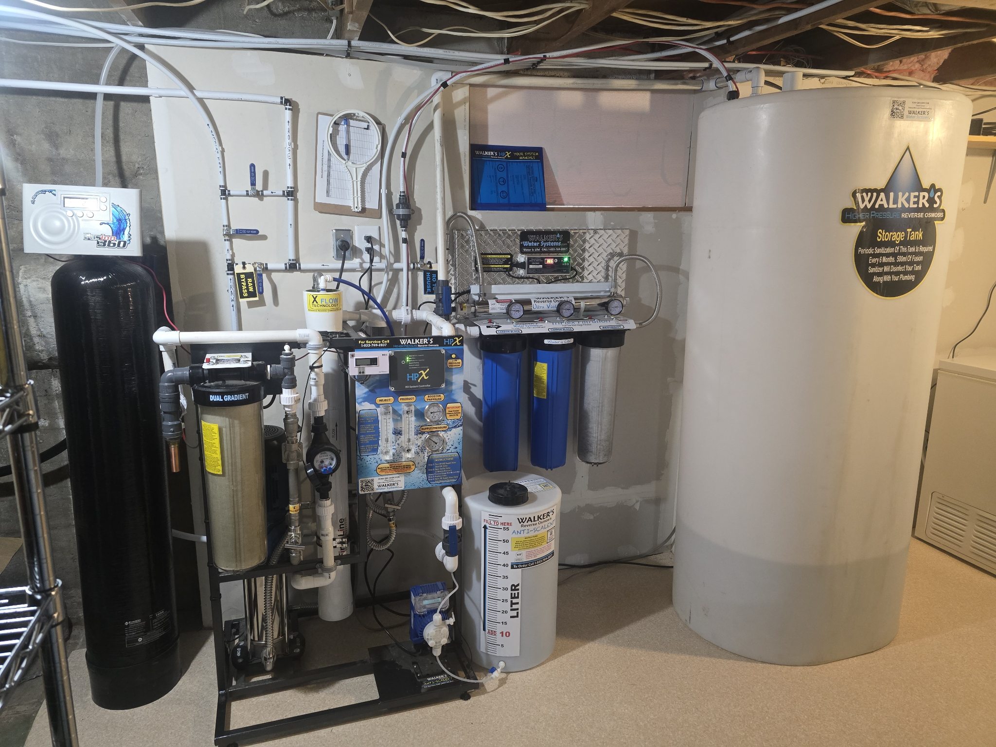Walker’s Water Systems installation in Hodgeville, Saskatchewan