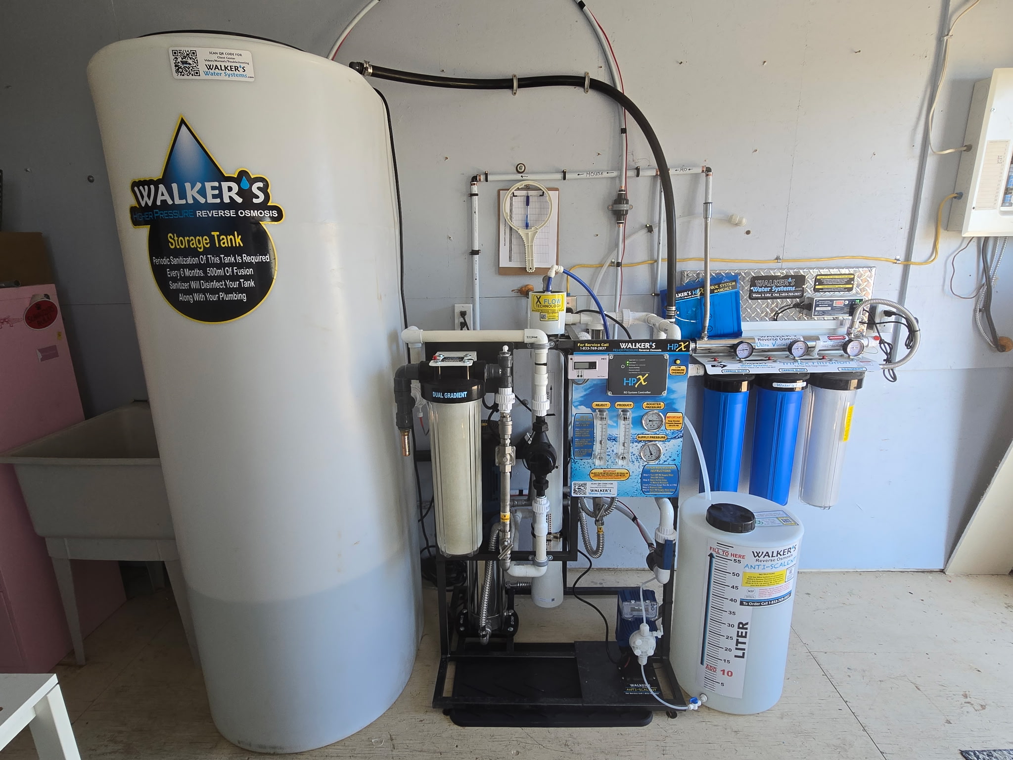 Water treatment system installed in Irvine, Alberta