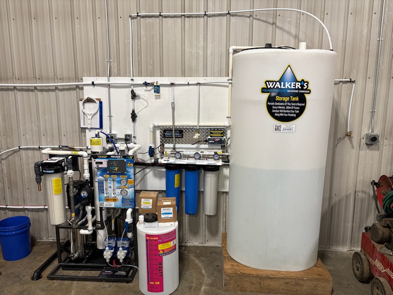 Walker’s Water Systems installation in Roblin, Manitoba