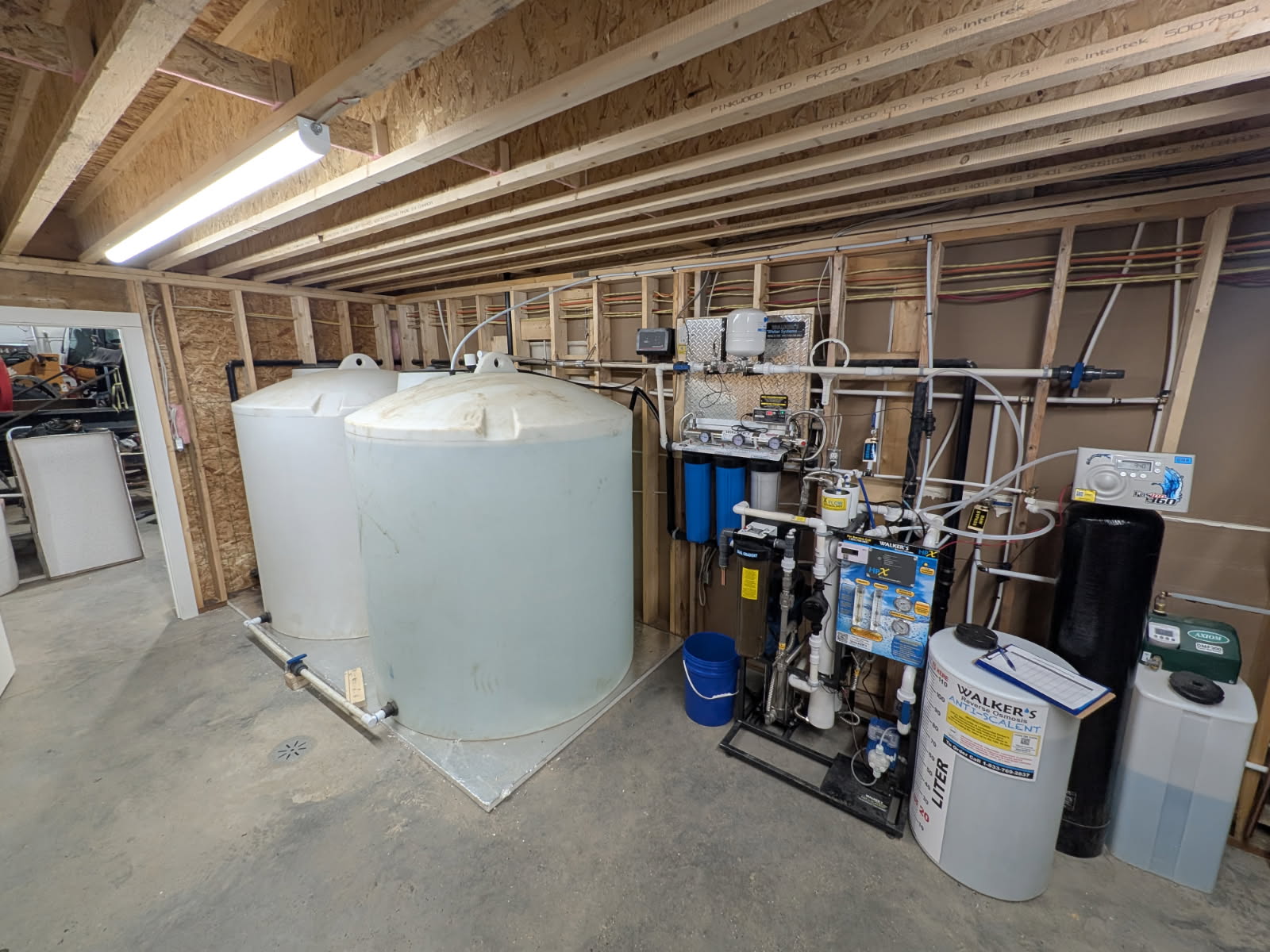Walker’s Water Systems installation in Saskatoon, Saskatchewan